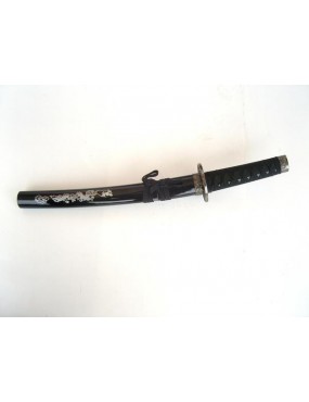 RIPRODUZIONE ORNAMENTALE KATANA TANTO BLACK [SK-503C]