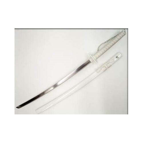 RIPRODUZIONE ORNAMENTALE KATANA TENSA ZANGETSU BIANCA [ZS514W]