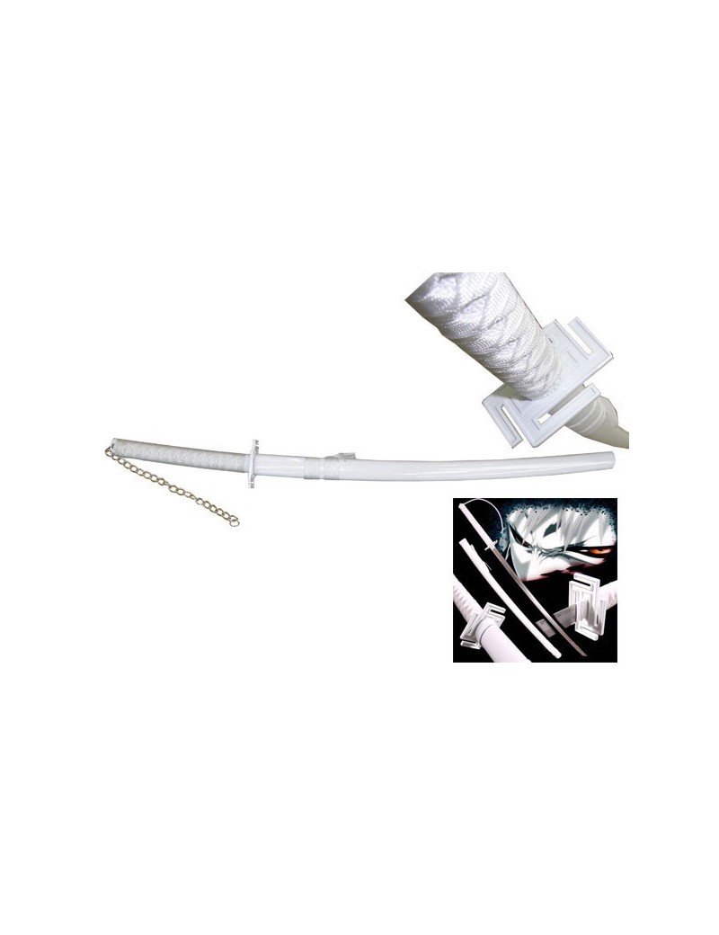 RIPRODUZIONE ORNAMENTALE KATANA TENSA ZANGETSU BIANCA [ZS514W]