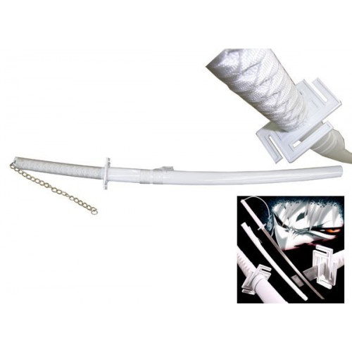 RIPRODUZIONE ORNAMENTALE KATANA TENSA ZANGETSU BIANCA [ZS514W]